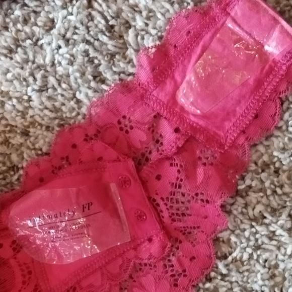 Pink Rose Viscose Free People Bodysuit - Picture 9 of 11